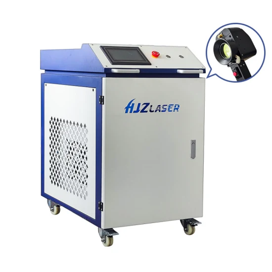 Aluminium Alloy Car Wheel Fiber Laser Cleaning Polishing Stripping Machine Equipment for Metal Surface Finishing Rust Paint Oil Coating Remover