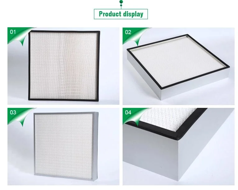 Mini-Pleat Ultra Ahu Air Filter/ULPA Air Filter for Sale (manufacture)